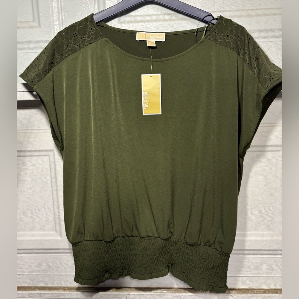 Michael Kors Olive Blouse